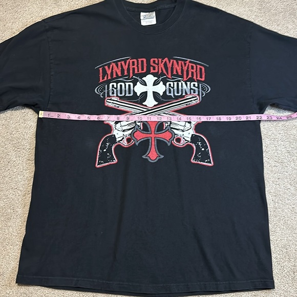 Lynyrd Skynyrd black short sleeve concert T-shirt Xl - Picture 6 of 7